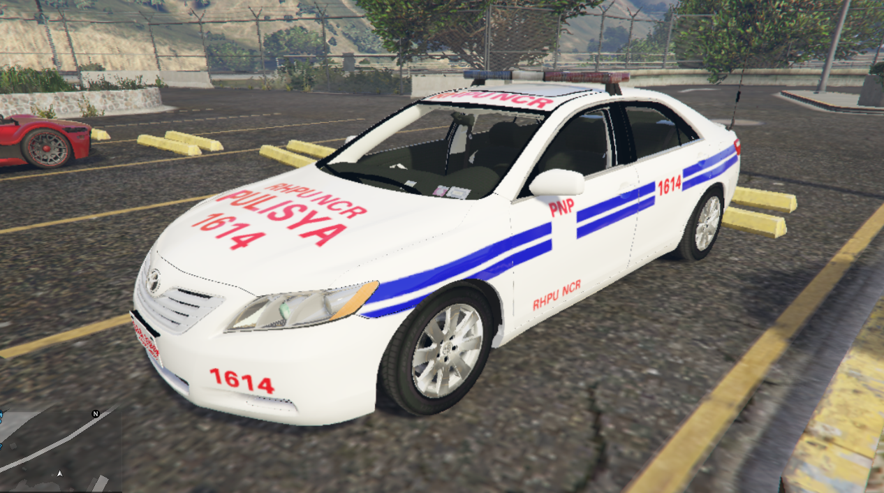 Pulisya PNP RHPU NCR Toyota Camry 2007 GTA 5 Mods